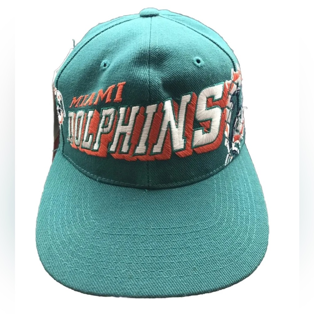 90s Miami Dolphins Hat Proline NFL Sidelines-SNAPBACK Vintage NWT